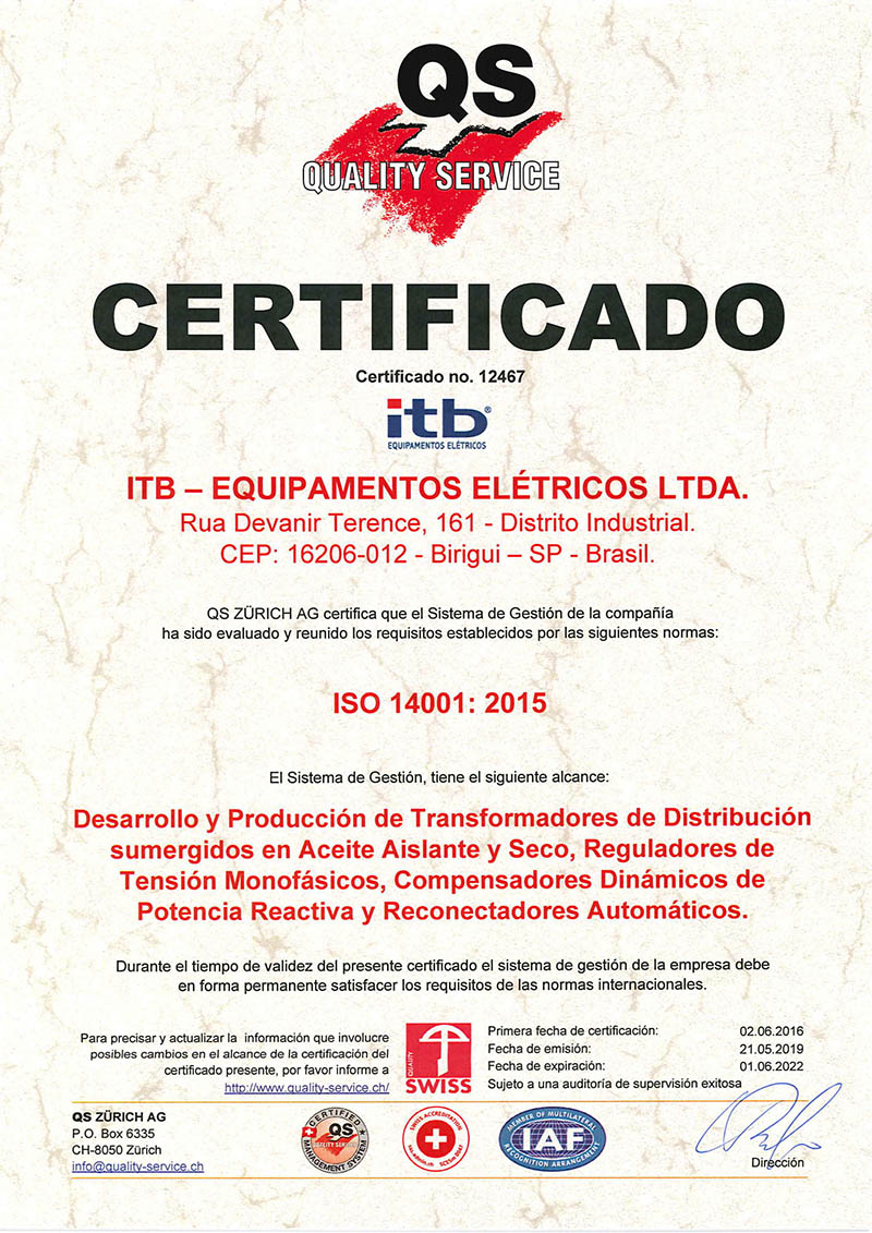 certificado-iso-14001-itb-transformadores