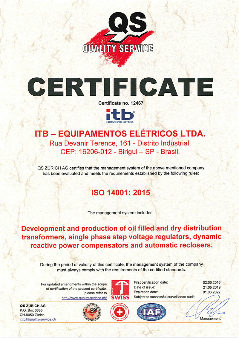 certificate-iso-14001-itb-transformers