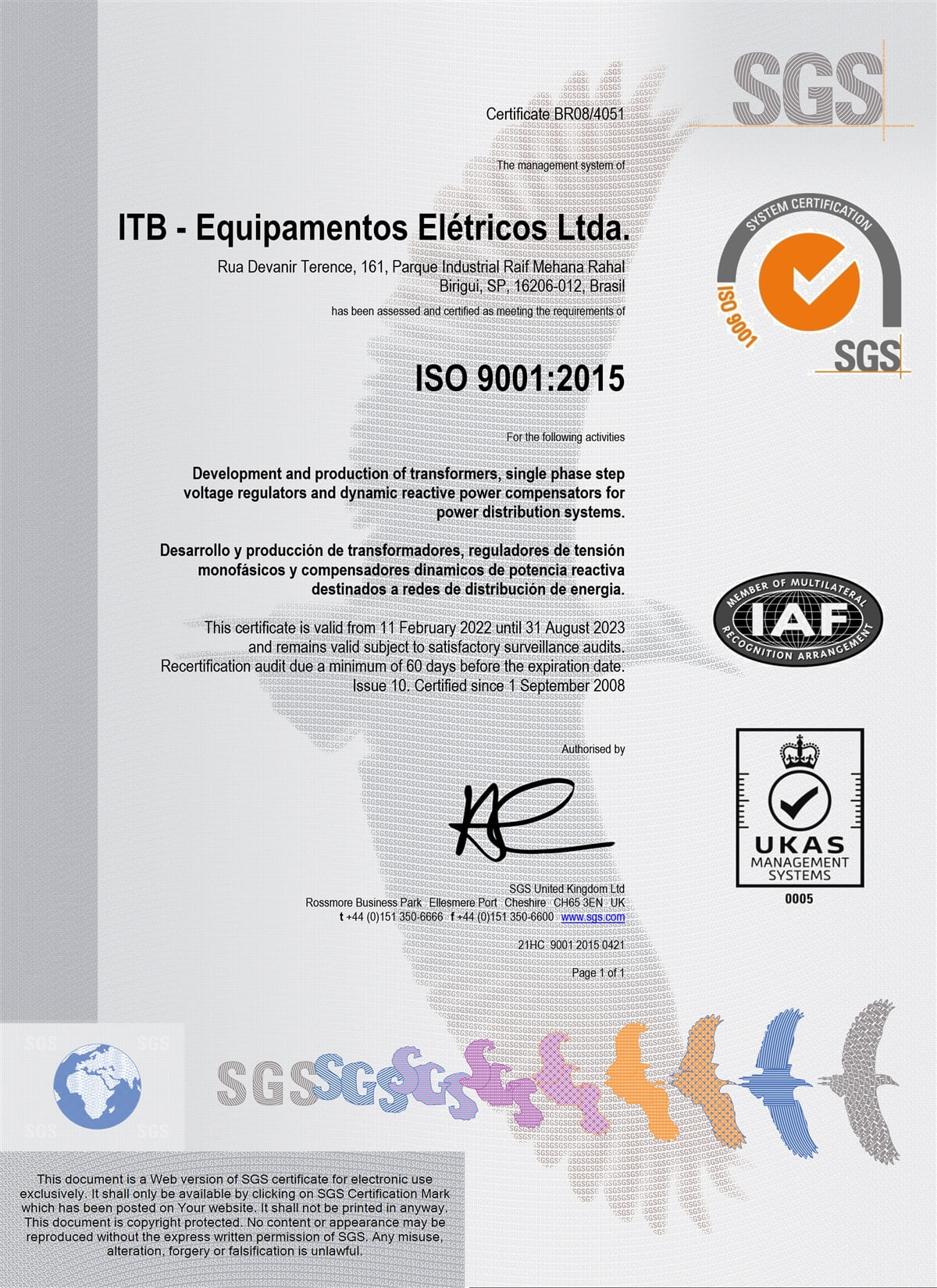 certificado-iso-9001-itb-transformadores